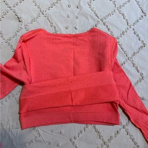 lululemon athletica Coral Crop Top